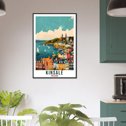 Kinsale Travel Print Ireland Home Decor Co Cork Wall Art Gift Wall Hanging Art Lover Kinsale Irish Artwork Travel Poster Ireland Travel Art