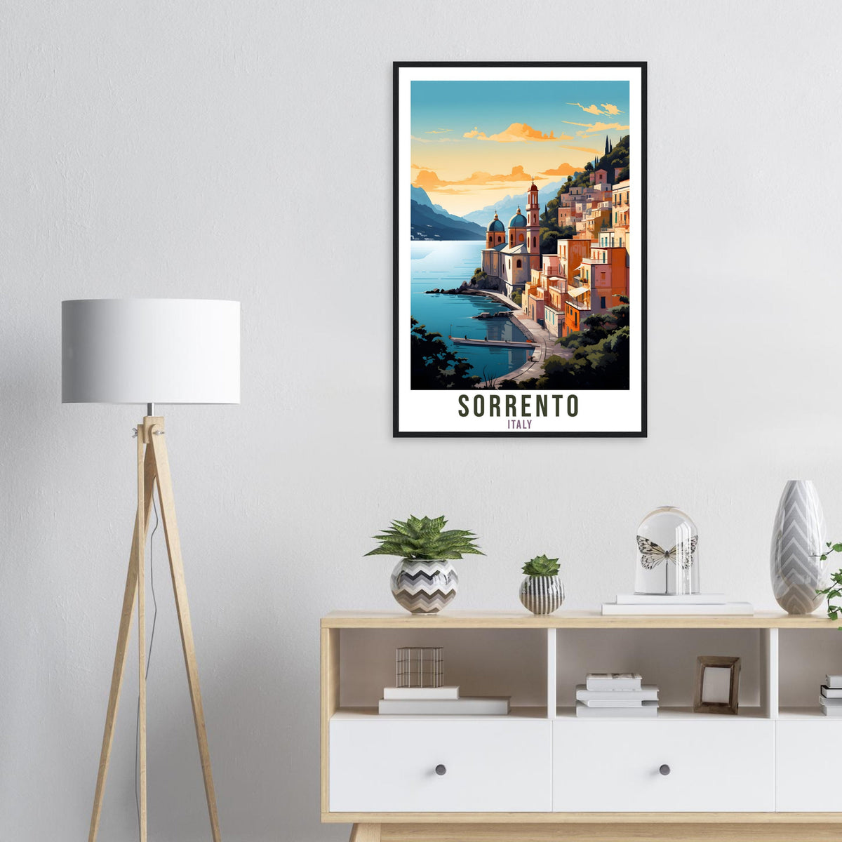 Sorrento Travel Print Wall Art Sorrento Wall Hanging Home Décor Sorrento Gift Art Lovers Italian Artwork Gift Print Sorrento Italian Poster