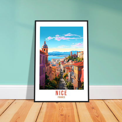 Nice France Travel Print Wall Art Nice Wall Hanging Home Décor Nice Gift Art Lovers France Art Lover Gift Nice Print Nice City France Print