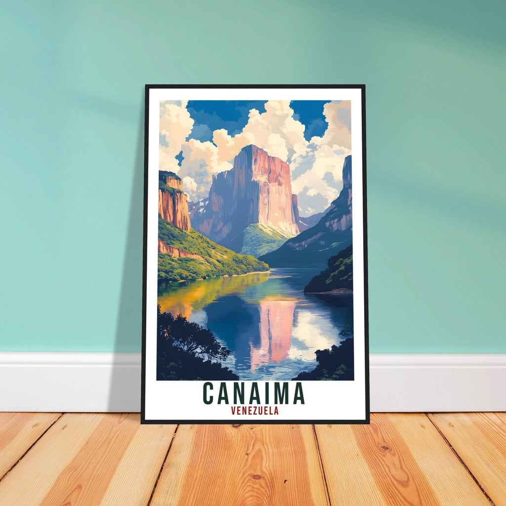 Canaima Travel Print Venezuela Home Decor Canaima Wall Art Gift Wall Hanging Art Lover Canaima Venezuelan Artwork Travel Poster Travel Art