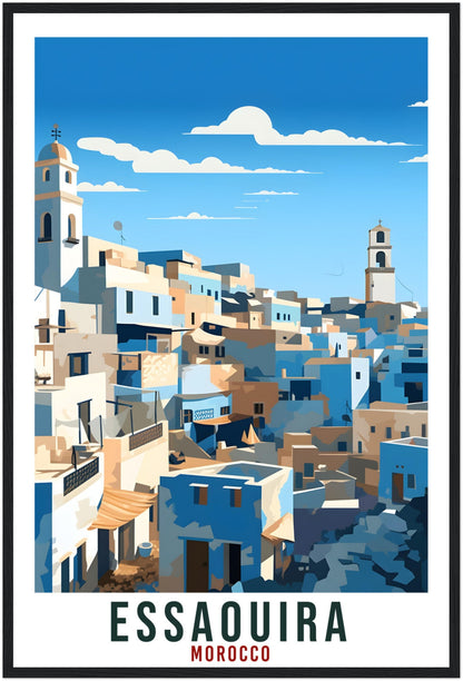 Essaouira Morocco Travel Print Wall Art Wall Hanging Home Décor Essaouira Gift Art Lovers Morocco Artwork Gift Print African Landmark Poster