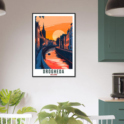 Drogheda Travel Print Ireland Home Decor Drogheda Wall Art Gift Wall Hanging Art Lover Drogheda Irish Artwork Travel Poster Ireland Travel