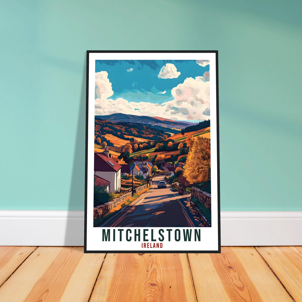 Mitchelstown Travel Print Ireland Home Decor Mitchelstown Wall Art Gift Wall Hanging Mitchelstown Irish Artwork Travel Poster Ireland Travel