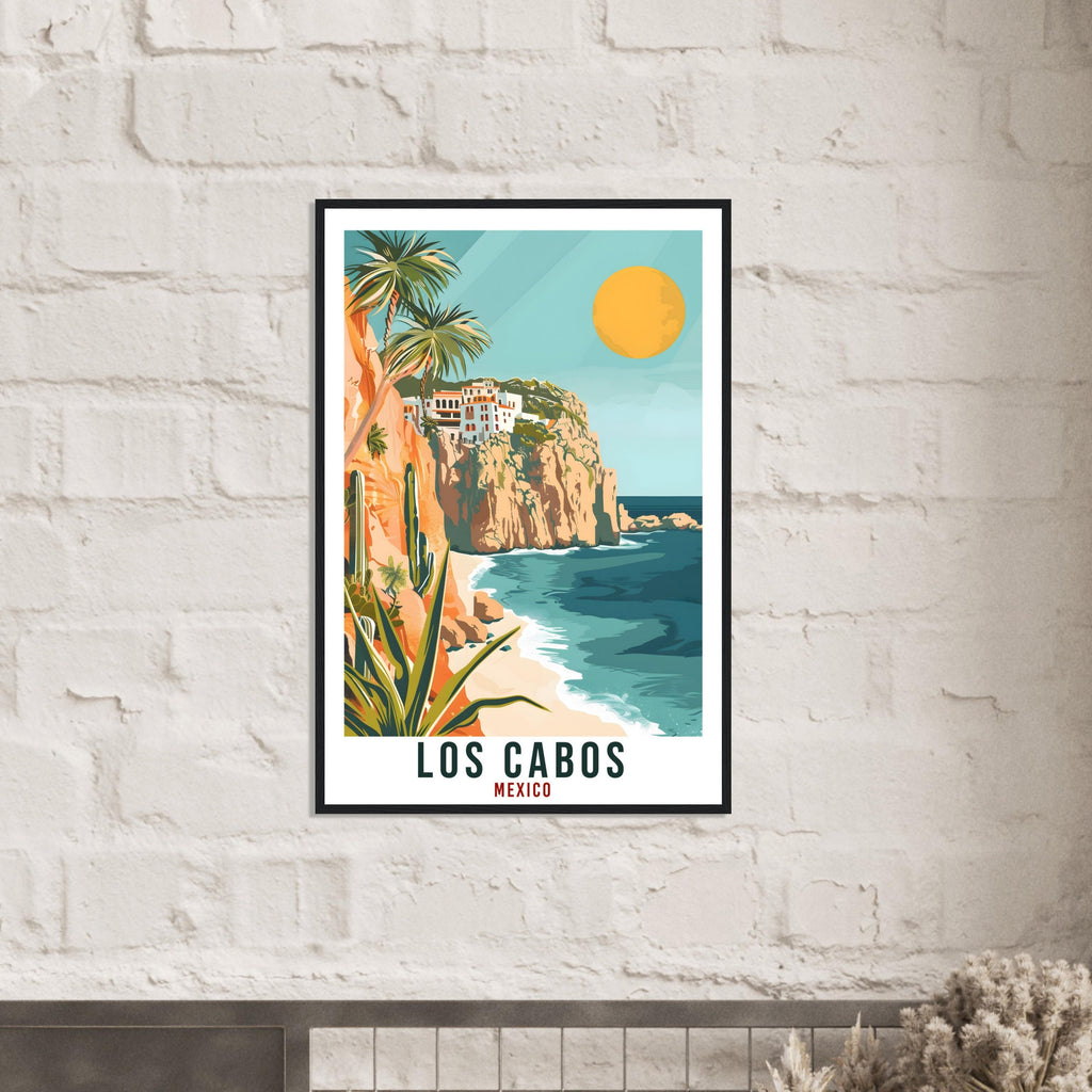 Los Cabos Mexico Travel Print Mexico Wall Art Wall Hanging Home Décor Los Cabos Gift Mexico Landmark Artwork South America Travel Poster