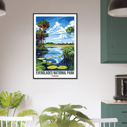 Everglades National Park Florida USA Travel Print Wall Art Wall Hanging Home Décor Everglades Gift Travel Art USA Artwork Travel Poster