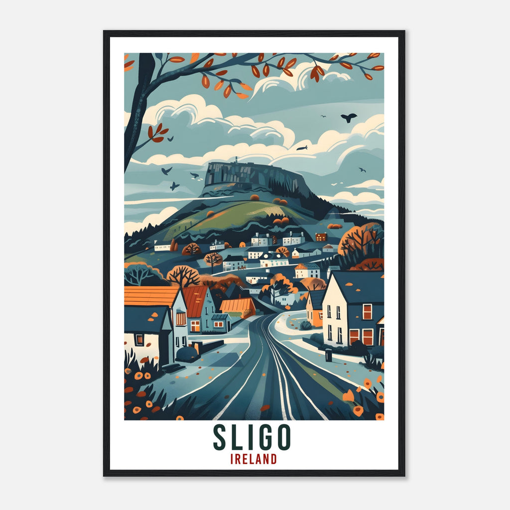 Sligo Travel Poster Ireland Wall Art Sligo Wall Hanging Home Living Décor Sligo Gift Art Lovers Gift Irish Artwork Gift Ireland Travel Print