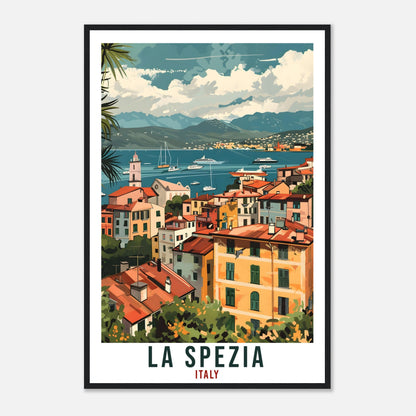 La Spezia Travel Print Italy Wall Art Wall Hanging Home Living Décor La Spezia Gift Art Lovers Gift Italy Artwork Gift Italian Travel Poster
