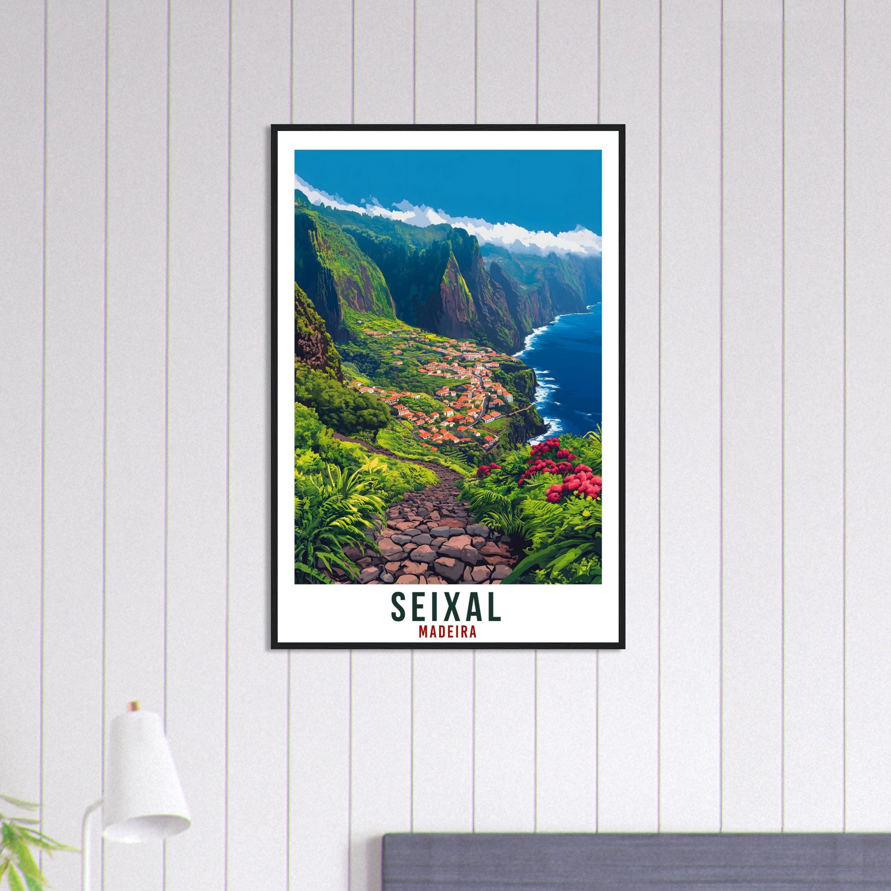 Seixal Madeira Travel Print | Premium Portugal Wall Art