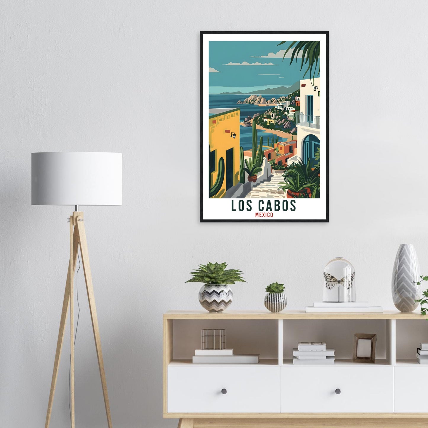 Los Cabos Mexico Travel Print Mexico Wall Art Wall Hanging Home Décor Los Cabos Gift Mexico Landmark Artwork South America Travel Poster