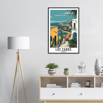 Los Cabos Mexico Travel Print Mexico Wall Art Wall Hanging Home Décor Los Cabos Gift Mexico Landmark Artwork South America Travel Poster