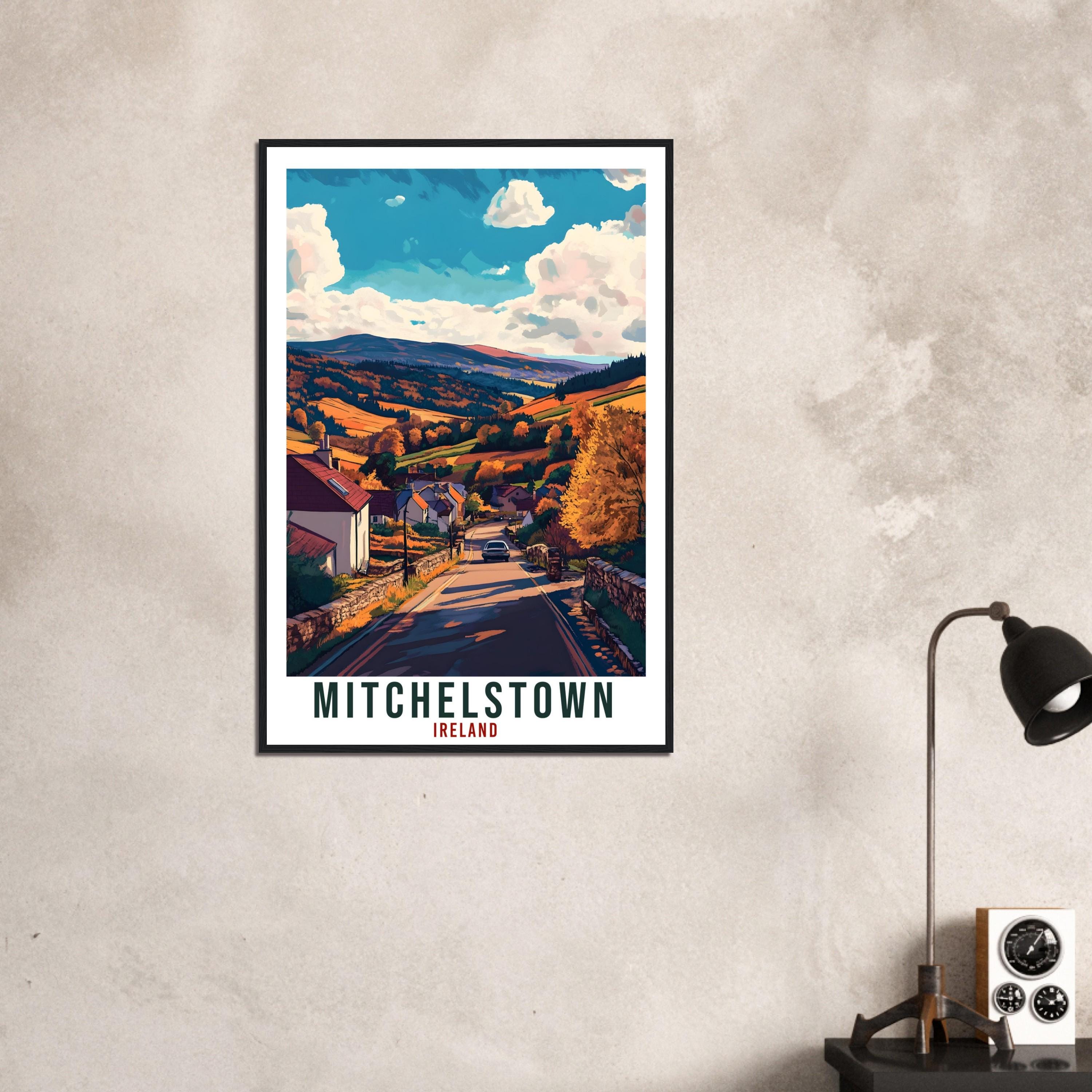 Mitchelstown Travel Print Ireland Home Decor Mitchelstown Wall Art Gift Wall Hanging Mitchelstown Irish Artwork Travel Poster Ireland Travel