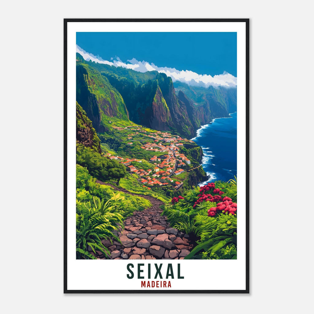 Seixal Madeira Travel Print | Premium Portugal Wall Art