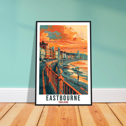 Eastbourne Travel Print Wall Art Wall Hanging Home Living Décor Eastbourne Gift Art Lovers Gift UK Artwork Gift Print England Travel Poster