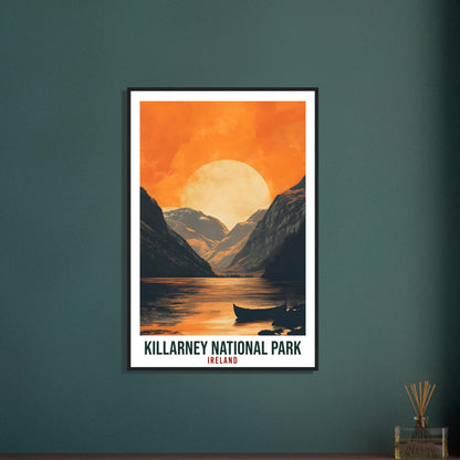 Killarney National Park Travel Print Ireland Decor Wall Art Gift Wall Hanging Art Lover Killarney Irish Artwork Travel Poster Ireland Travel