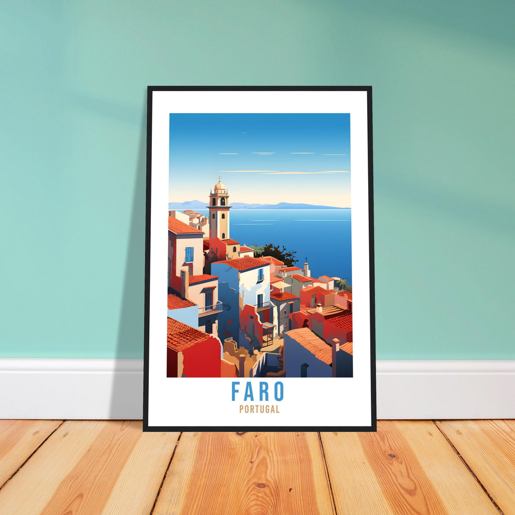Faro Travel Print Wall Art Faro Home Decor Faro Wall Hanging Faro Gift Portugal Travel Gift Portugal Wall Decor Faro Travel Decor Faro Gift
