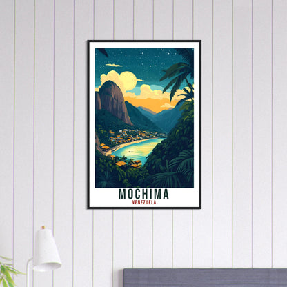 Mochima Travel Print Venezuela Home Decor Mochima Wall Art Gift Wall Hanging Art Lover Mochima Venezuelan Artwork Travel Poster Travel Gift