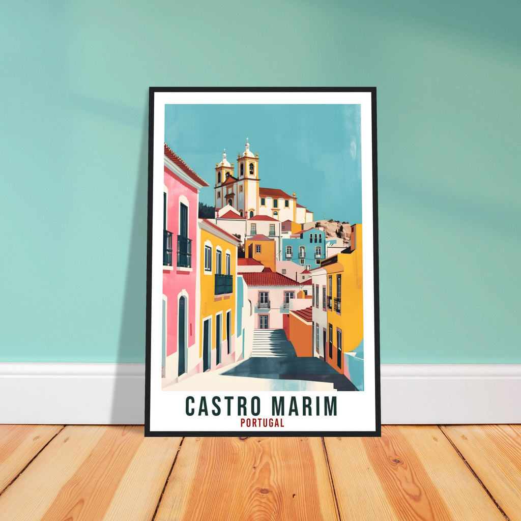 Castro Marim Travel Print Portugal Wall Art Wall Hanging Home Décor Castro Marim Gift Portugal Landmark Artwork Gift Portugal Travel Poster