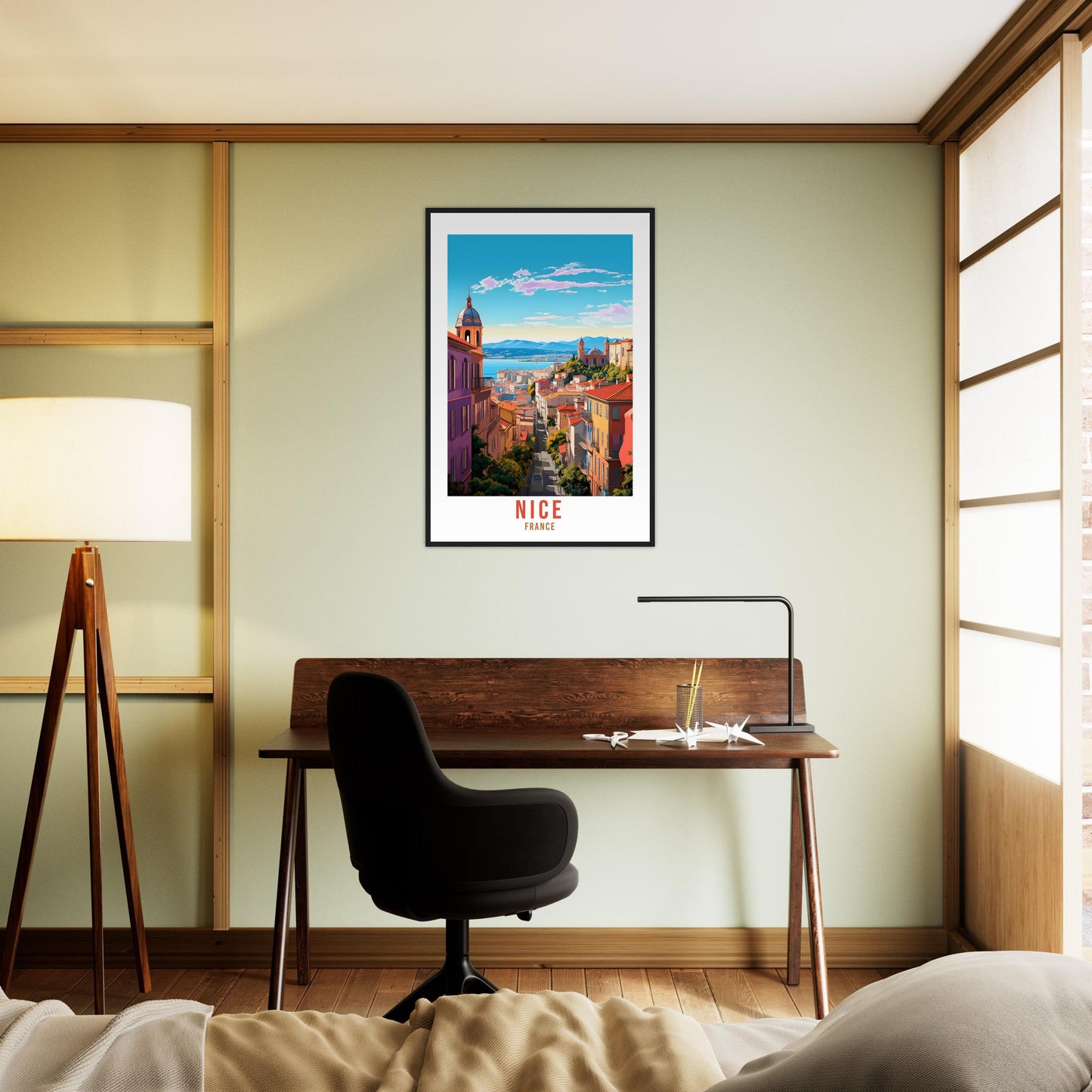 Nice France Travel Print Wall Art Nice Wall Hanging Home Décor Nice Gift Art Lovers France Art Lover Gift Nice Print Nice City France Print