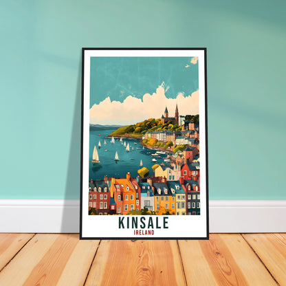 Kinsale Travel Print Ireland Home Decor Co Cork Wall Art Gift Wall Hanging Art Lover Kinsale Irish Artwork Travel Poster Ireland Travel Art