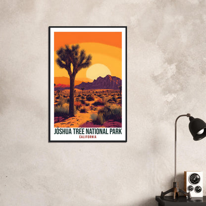 Joshua Tree National Park California USA Travel Print Wall Art Wall Hanging Home Décor Joshua Tree Gift Travel Art USA Artwork Travel Poster