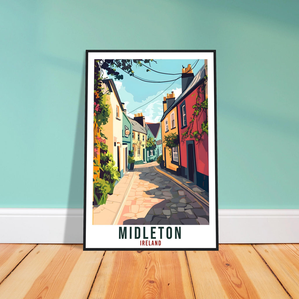 Midleton Travel Print Ireland Home Decor Midleton Wall Art Gift Wall Hanging Art Lover Midleton Irish Artwork Travel Poster Ireland Travel