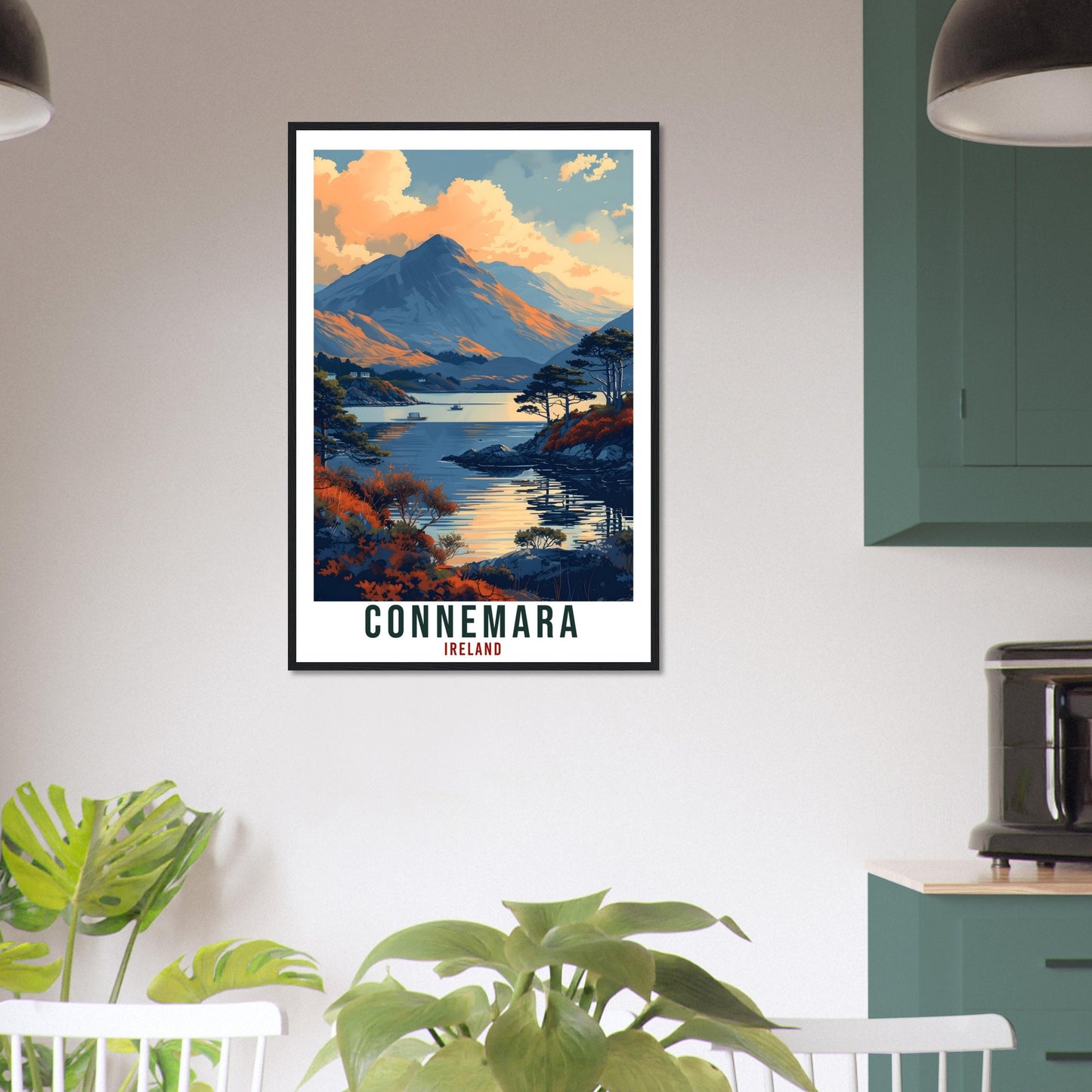Connemara Travel Print Ireland Home Decoration Irish Wall Art Gift Wall Hanging Art Lover Irish Artwork Ireland Connemara Travel Poster