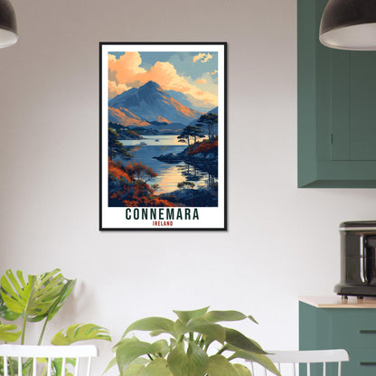 Connemara Travel Print Ireland Home Decoration Irish Wall Art Gift Wall Hanging Art Lover Irish Artwork Ireland Connemara Travel Poster