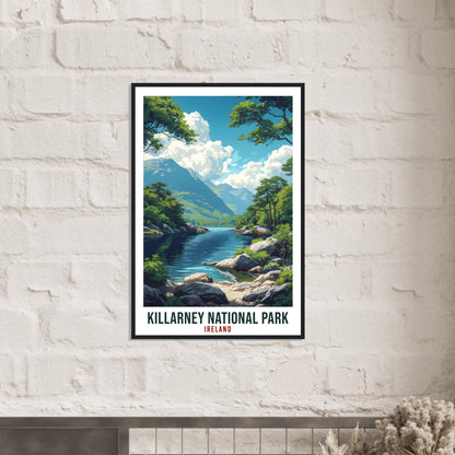 Killarney National Park Travel Print Ireland Home Decoration Wall Art Wall Hanging Art Lover Irish Artwork Ireland Killarney Travel Poster