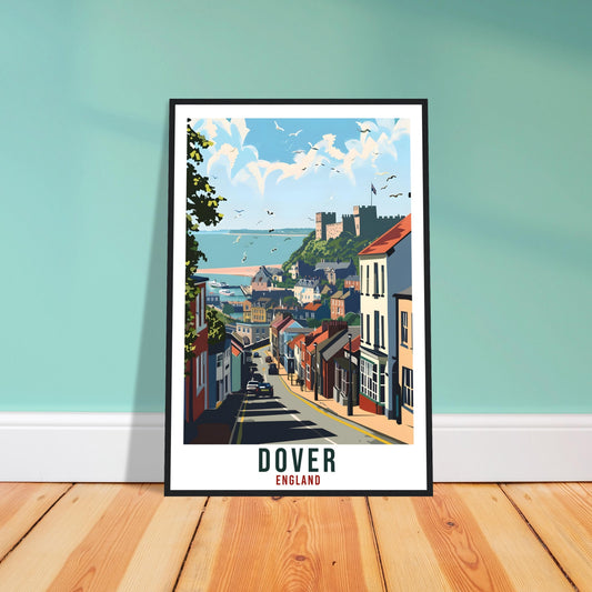 Dover Travel Print Wall Art Dover Wall Hanging Home Living Décor Dover Gift Art Lovers Gift UK Artwork Gift Print England Travel Poster