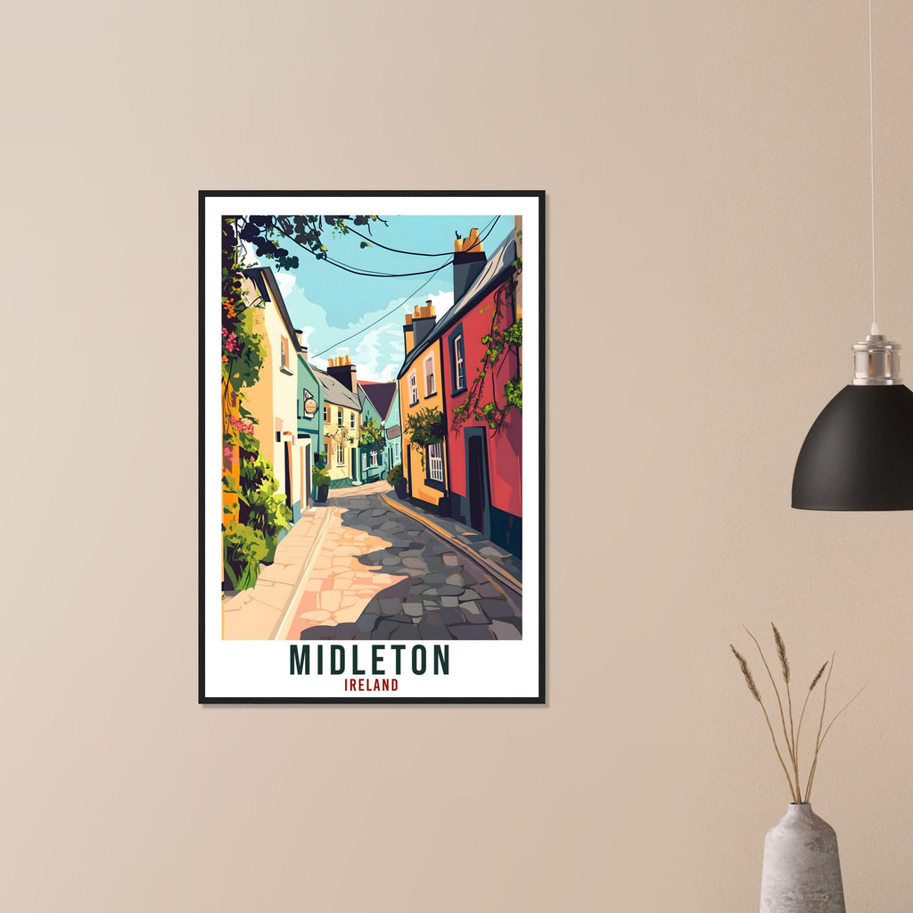 Midleton Travel Print Ireland Home Decor Midleton Wall Art Gift Wall Hanging Art Lover Midleton Irish Artwork Travel Poster Ireland Travel