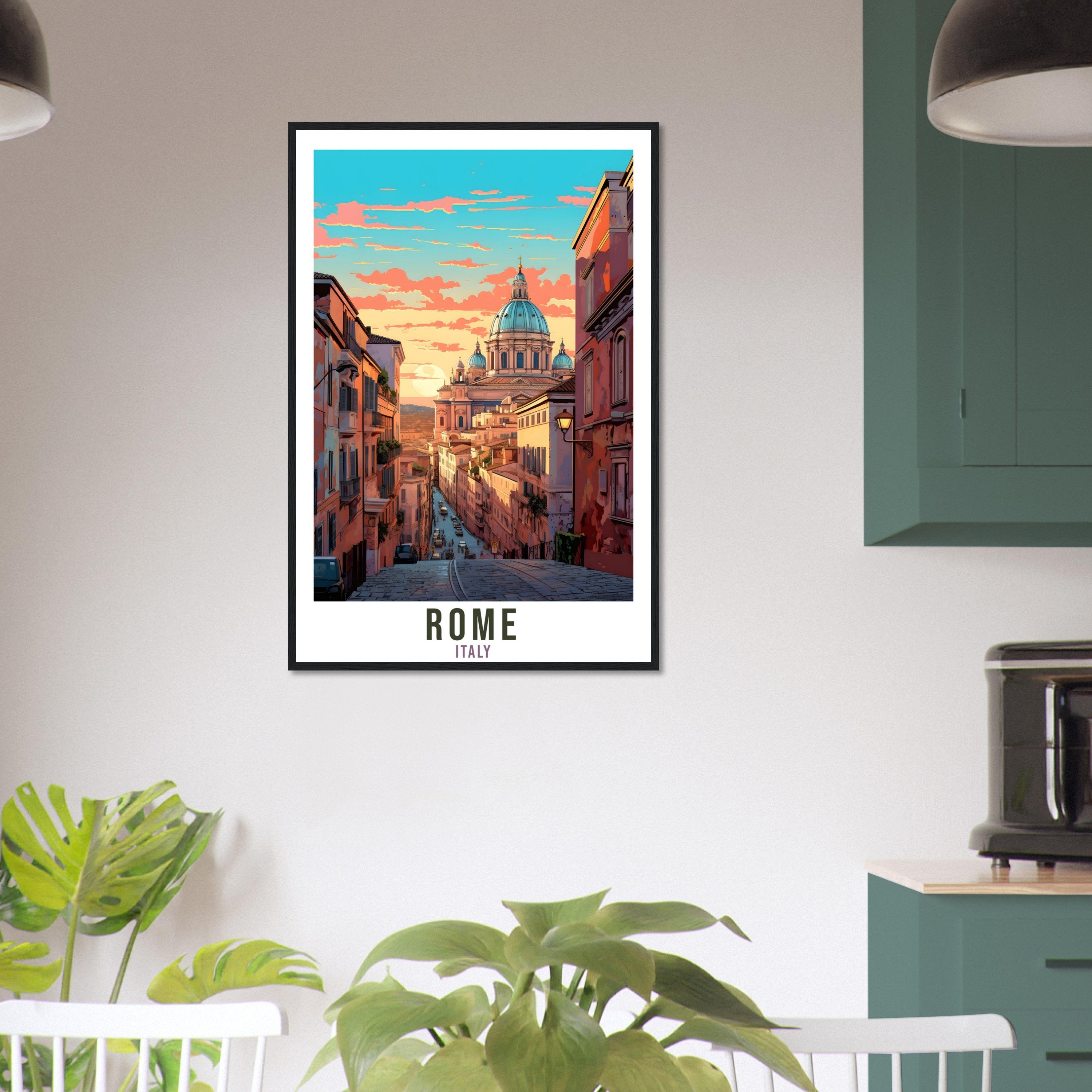 Rome Italy Travel Print Wall Art Rome Wall Hanging Home Décor Rome Gift Art Lovers Italy Wall Hanging Gift Print Rome City Print Italian