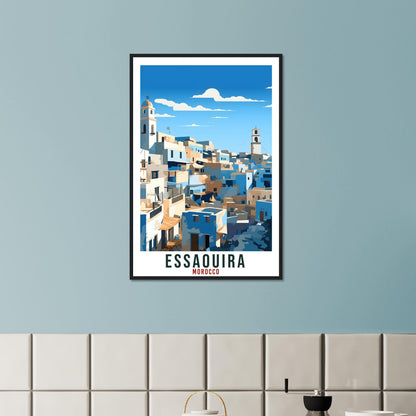 Essaouira Morocco Travel Print Wall Art Wall Hanging Home Décor Essaouira Gift Art Lovers Morocco Artwork Gift Print African Landmark Poster
