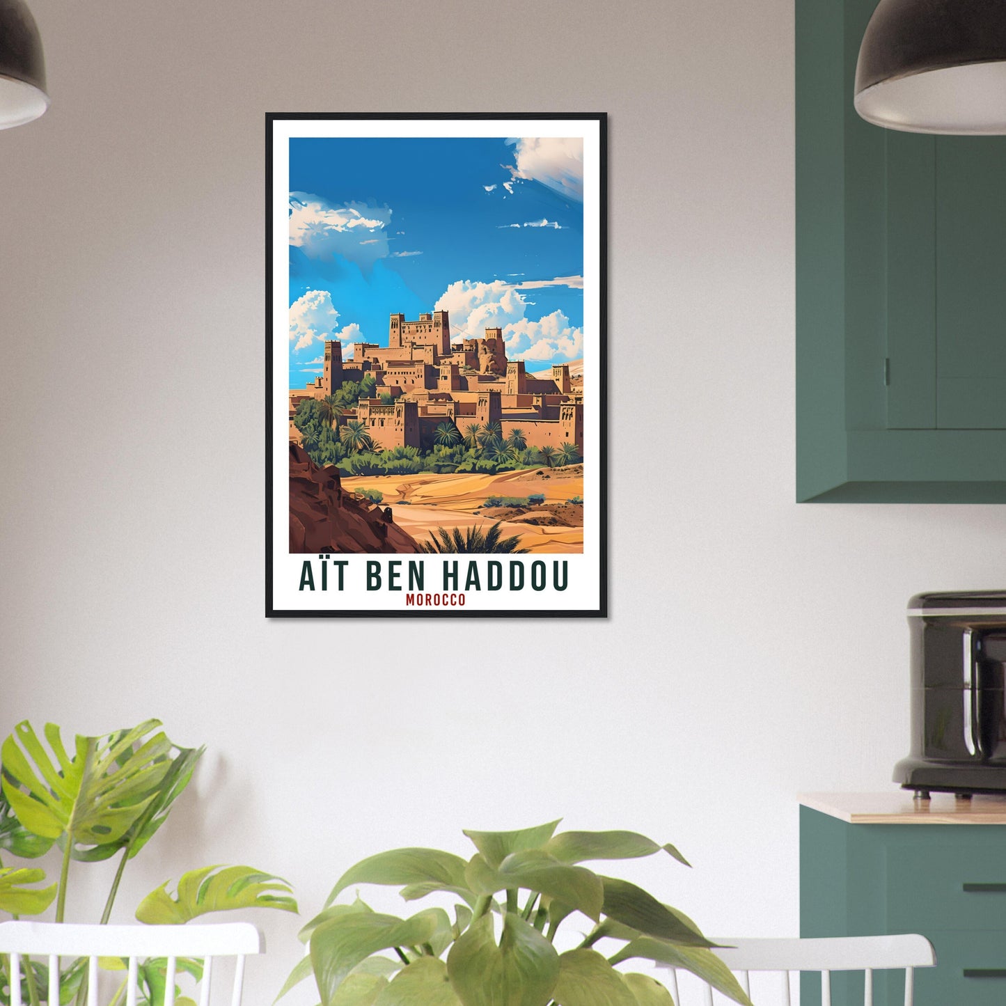 Ait Ben Haddou Morocco Travel Print Wall Art Wall Hanging Home Décor Ait Ben Haddou Gift Art Lovers Morocco Artwork Gift Print Africa Poster