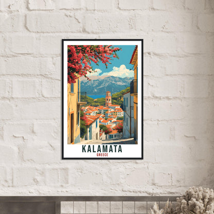 Kalamata Travel Print Greece Home Decoration Kalamata Greek City Wall Art Gift Wall Hanging Art Lover Greece Artwork Kalamata Travel Poster