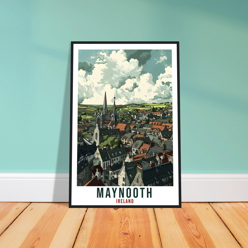 Maynooth Travel Print Ireland Wall Art Wall Hanging Home Living Décor Maynooth Gift Art Lovers Gift Irish Artwork Gift Ireland Travel Poster
