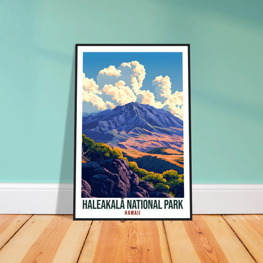 Haleakala National Park Hawaii USA Travel Print Wall Art Wall Hanging Home Décor Haleakala Hawaii Gift Travel Art USA Artwork Travel Poster