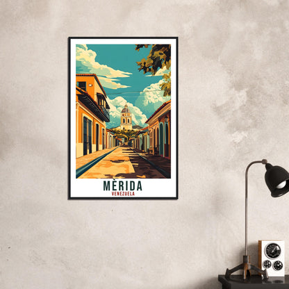 Merida Travel Print Venezuela Home Decor Merida Wall Art Gift Wall Hanging Art Lover Merida Venezuelan Artwork Travel Poster Travel Art