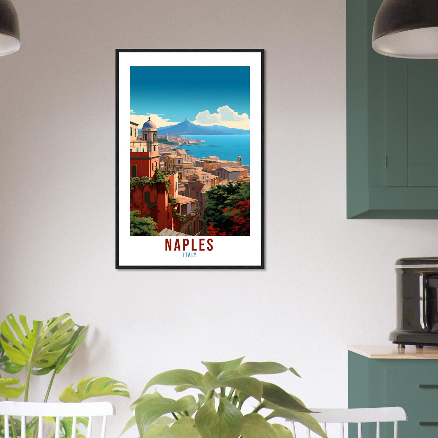 Naples Italy Travel Print Wall Art Naples Wall Hanging Home Décor Naples Gift Art Lovers Italy Art Lover Gift Print Naples Italy Print
