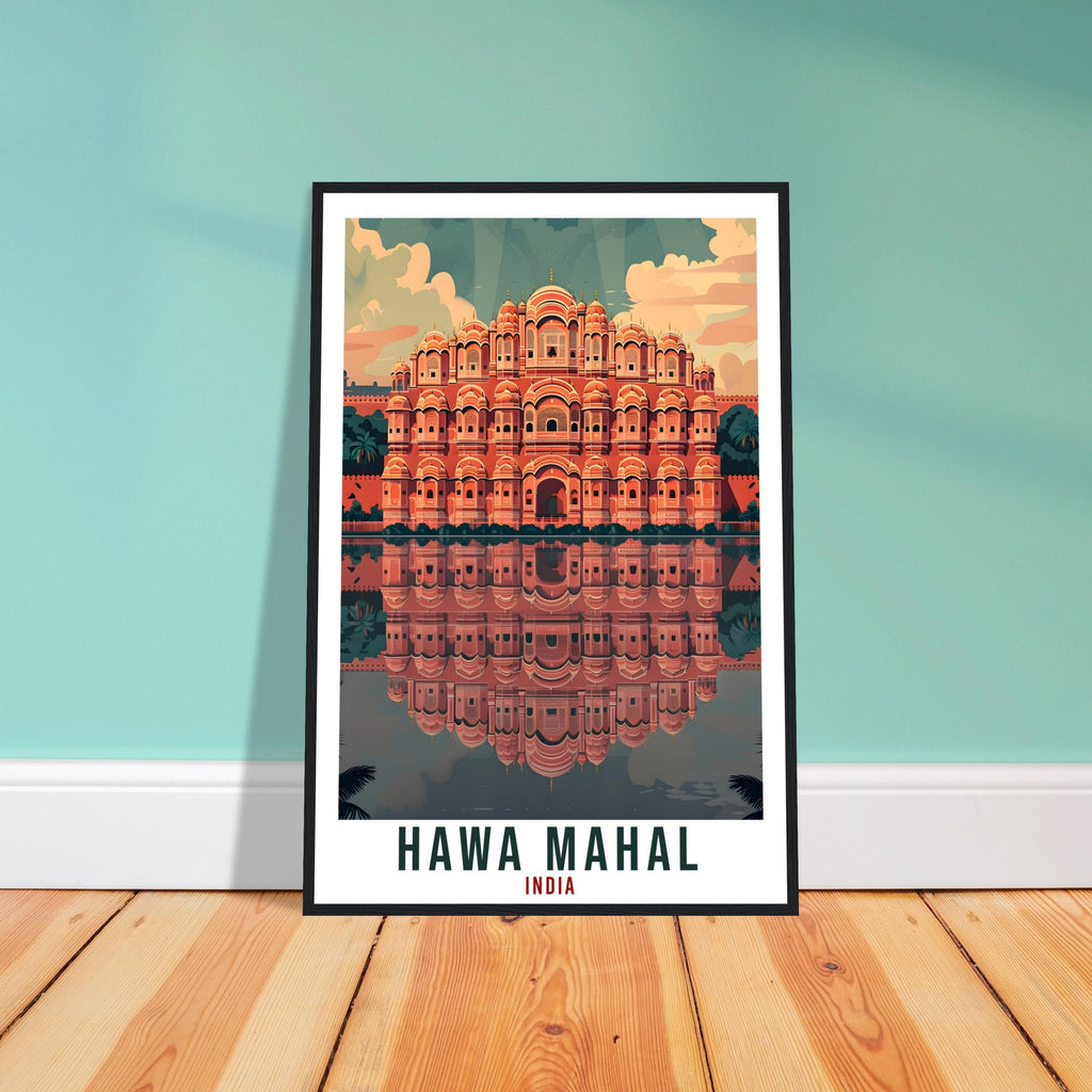 Hawa Mahal Travel Print India Home Decoration Wall Art Gift Wall Hanging Art Lover Indian Artwork India Hawa Mahal Travel Poster Print