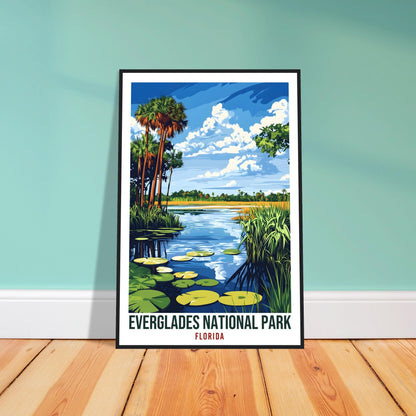 Everglades National Park Florida USA Travel Print Wall Art Wall Hanging Home Décor Everglades Gift Travel Art USA Artwork Travel Poster