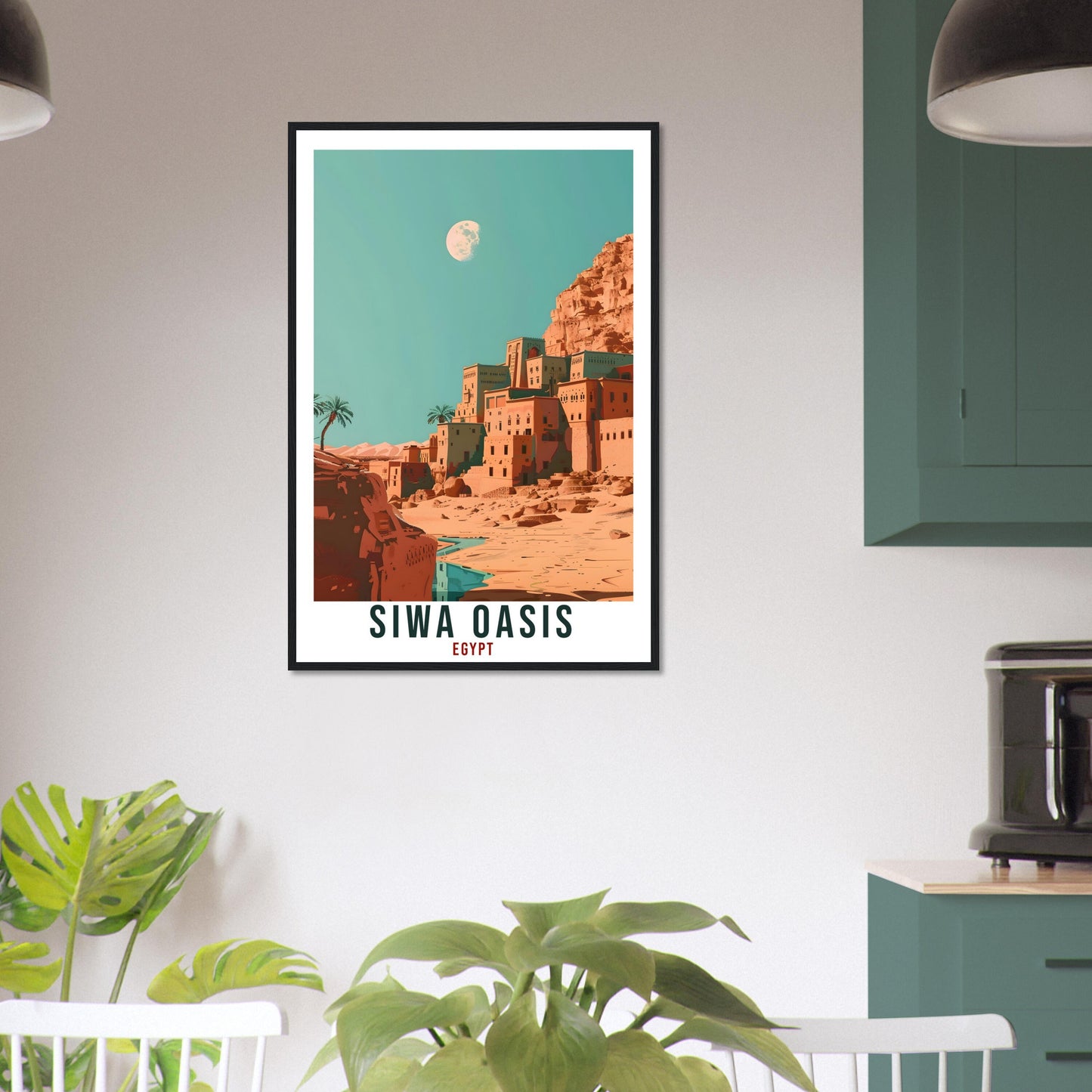 Siwa Oasis Egypt Travel Print Wall Art Wall Hanging Home Décor Siwa Oasis Gift Art Lovers Egypt Artwork Gift Print African Landmark Poster