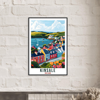 Kinsale Travel Print Ireland Home Decor Kinsale Wall Art Wall Hanging Art Lover Irish Artwork Travel Poster Kinsale Ireland Travel Art Gift