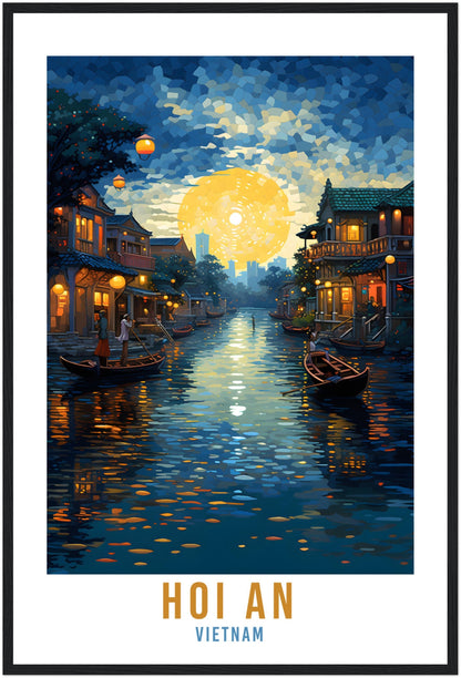Hoi An Vietnam Travel Print Wall Art Hoi An Wall Hanging Home Décor Hoi An Gift Art Lovers Vietnam Art Lover Gift Print Hoi An Vietnam Print