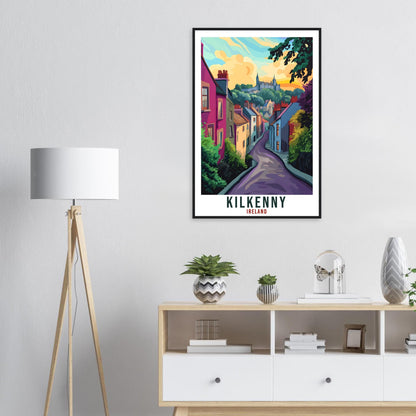 Kilkenny Travel Print Ireland Home Decor Kilkenny Wall Art Gift Wall Hanging Art Lover Kilkenny Irish Artwork Travel Poster Ireland Travel
