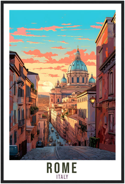 Rome Italy Travel Print Wall Art Rome Wall Hanging Home Décor Rome Gift Art Lovers Italy Wall Hanging Gift Print Rome City Print Italian