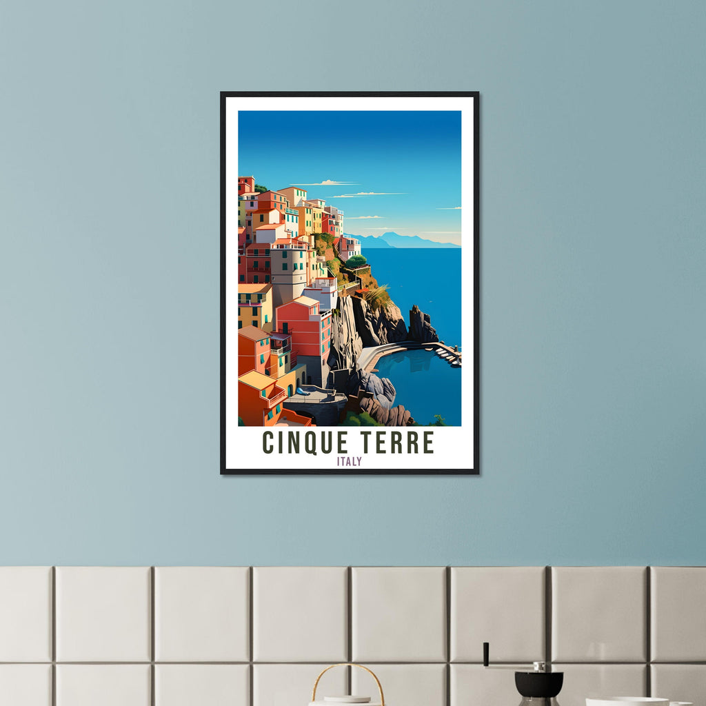Cinque Terre Travel Print Wall Art Cinque Terre Wall Hanging Home Décor Cinque Terre Gift Art Lover Italy Artwork Cinque Terre Italy Poster