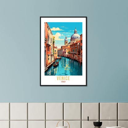 Venice Travel Print Wall Art Venice Wall Hanging Italy Gift Venice Holiday Print Art Print Venice Travel Gift Travel Poster Venice City Art