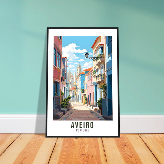 Aveiro Travel Print Wall Art Aveiro Wall Hanging Portugal Gift Aveiro Wall Art Print Art Print Aveiro Travel Gift Aveiro Travel Poster