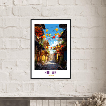 Hoi An Vietnam Travel Print Wall Art Hoi An Wall Hanging Vietnam Gift Holiday Print Hoi An Art Print Vietnam Travel Poster Landscape Print