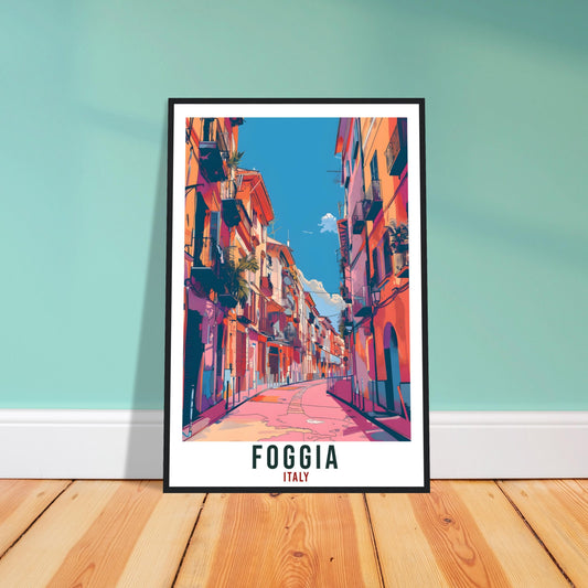 Foggia Travel Print Italy Wall Art Foggia Wall Hanging Home Living Décor Foggia Gift Art Lovers Italy Artwork Gift Italian Travel Poster